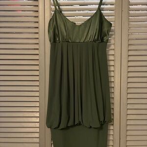 Super fun green mini dress